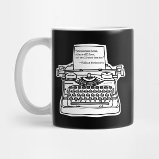 Wordsworth What We Have Loved, White Mug